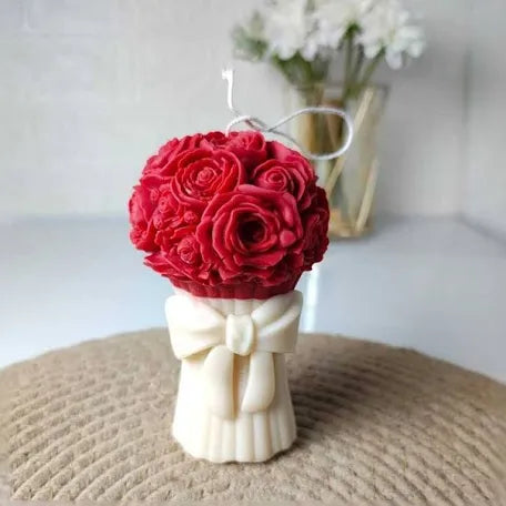 Bouquet candle
