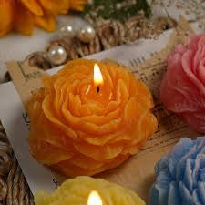 Handmade Peony Candles – Customizable Fragrance