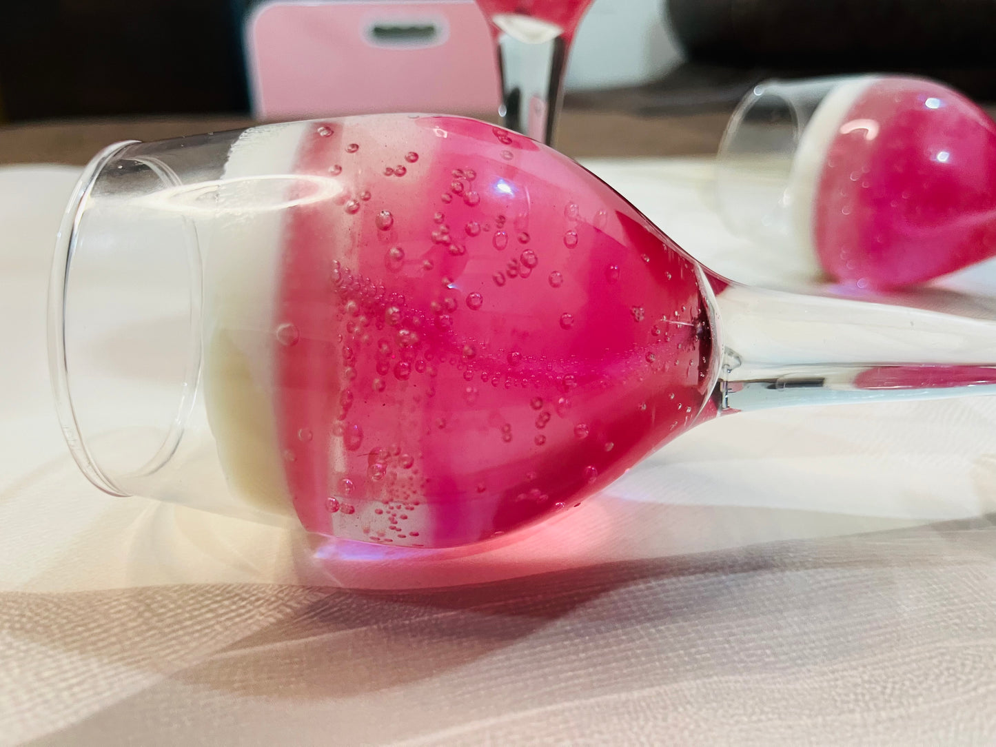 Scented Wine Glass Candle – Elegant Home Décor & Aromatherapy