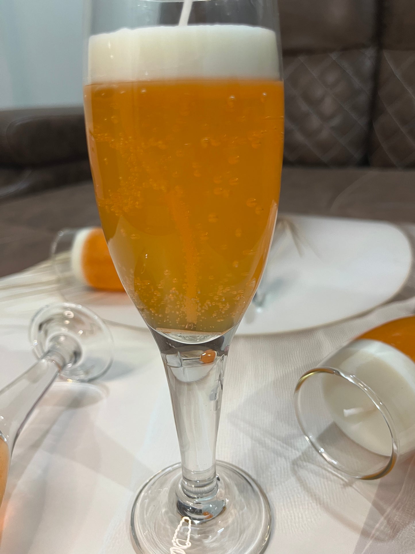 Scented Beer Glass Candle – Fun & Refreshing Vibes