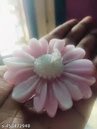 Colorful Daisy Candle