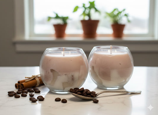 Cold Coffee Bliss – Hand-Poured Scented Candle