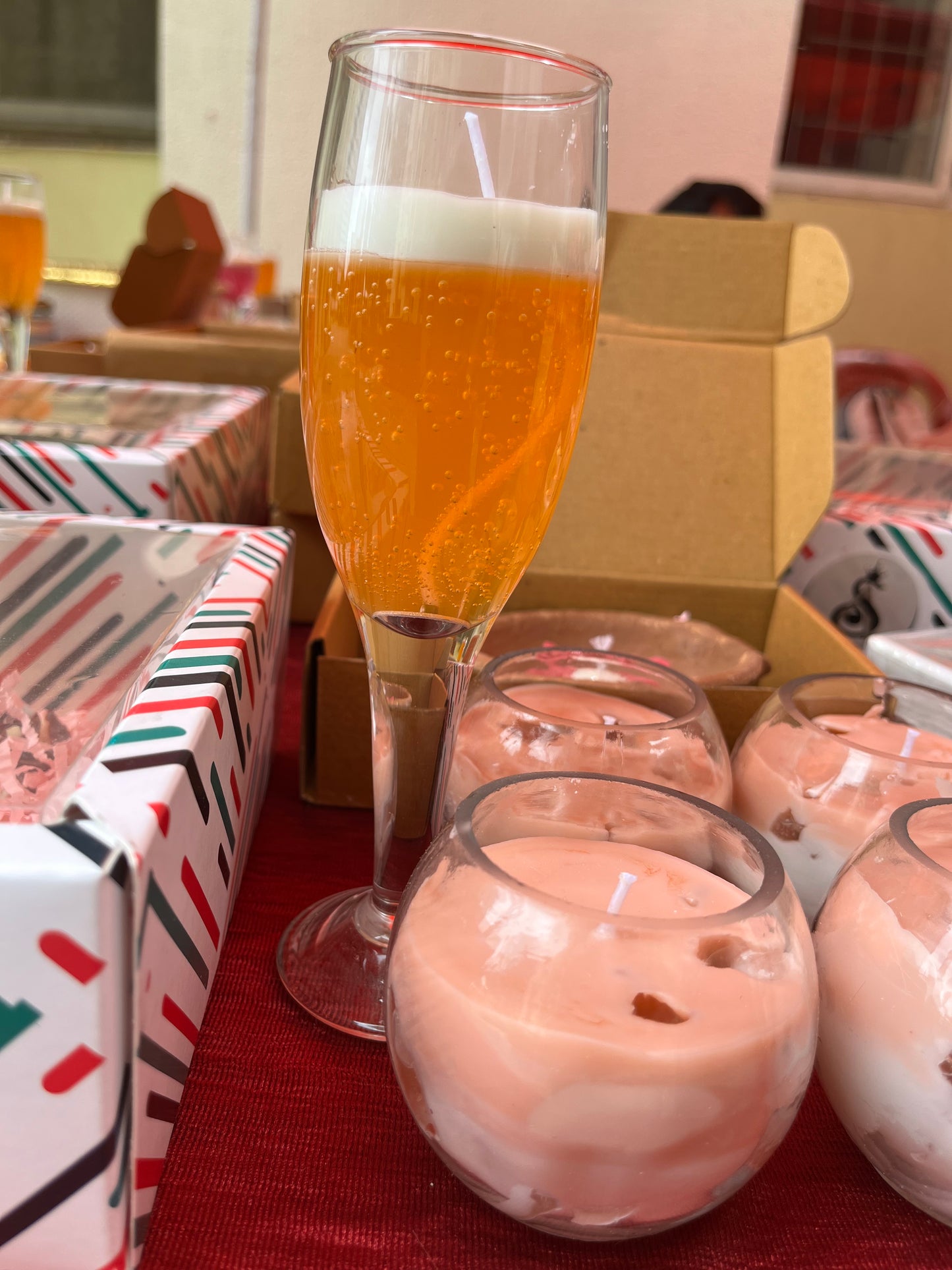 Scented Beer Glass Candle – Fun & Refreshing Vibes