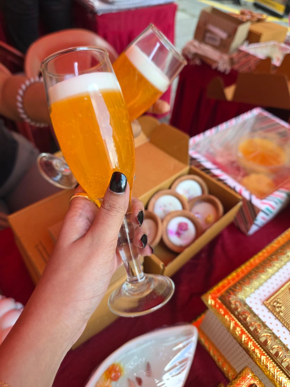 Scented Beer Glass Candle – Fun & Refreshing Vibes