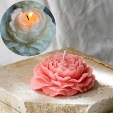 Handmade Peony Candles – Customizable Fragrance